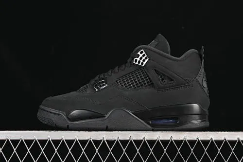 All categories Air Jordan Jordan series basketball shoes Air Jordan 4 GX foreign trade version Air Jordan 4 Retro "Black Cat" AJ4 Joe 4 new black cat FV5029-010